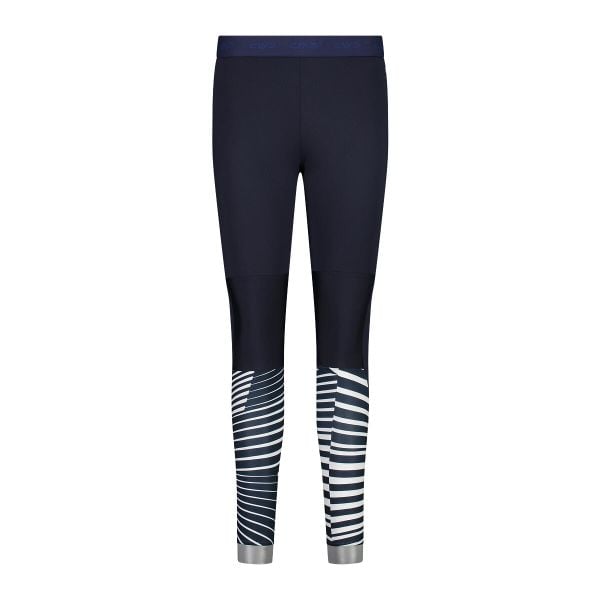 Damskie legginsy CMP. Czarne legginsy damskie CMP, bez wzorów, z dresówki. Za 266.50 zł.