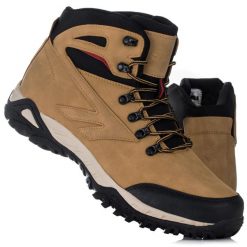 Buty męskie wysokie Hi-Tec MEDIN. Brązowe trekkingi męskie Hi-tec, trekkingowe. Za 190.00 zł.