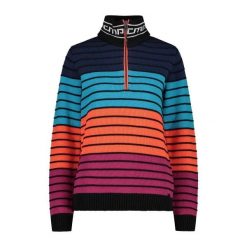 Sweter damski CMP. Brązowe swetry damskie Campagnolo, m, bez wzorów, z poliamidu, bez kołnierzyka, bez ramiączek, bez kaptura. Za 309.00 zł.