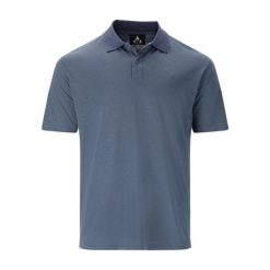 Koszulka polo męska Whistler Vale. Niebieskie koszulki polo męskie Whistler, m, bez wzorów, bez ramiączek. Za 114.99 zł.