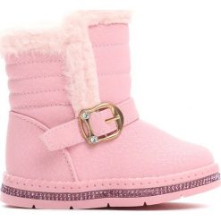 Różowe Śniegowce Habituate. Buty zimowe dziewczęce marki Born2be. Za 59.99 zł.