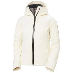 Damska kurtka narciarska 3 w 1 Helly Hansen Avanti. Białe kurtki damskie Helly Hansen, bez wzorów, z softshellu, bez kaptura. W wyprzedaży za 1,599.20 zł.