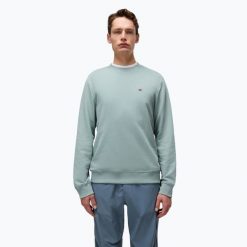 Bluza męska Napapijri Balis Crew Sum 2. Zielone bluzy męskie Napapijri, l, bez wzorów, bez kaptura. Za 189.99 zł.