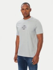 BOSS Bluza Wetalk 50509314 Szary jasny Regular Fit. Szare bluzy męskie Boss, m, bez wzorów, z bawełny, bez kaptura. Za 629.99 zł.