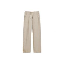 Spodnie damskie Superdry. Brązowe spodnie sportowe damskie Superdry., bez wzorów. Za 387.90 zł.