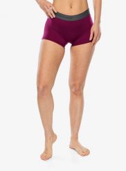 Bokserki termoaktywne damskie Sensor Coolmax Tech Panties. Fioletowe bokserki damskie Sensor, s, bez wzorów, z jedwabiu. Za 104.49 zł.