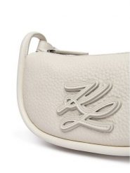 KARL LAGERFELD Torebka B2W30235 Biały. Białe torebki do ręki damskie KARL LAGERFELD, bez wzorów, ze skóry, bez dodatków. Za 999.99 zł.