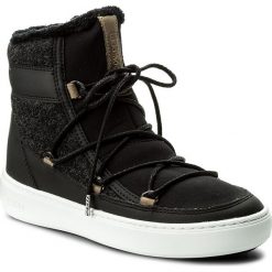 Śniegowce MOON BOOT - Pulse Te 24102300001 Nero. Czarne śniegowce i trapery damskie Moon Boot, z materiału. W wyprzedaży za 519.00 zł.