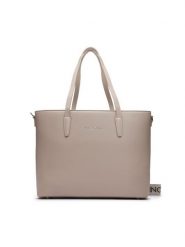 Valentino Torebka Zero VBS7B301 Beżowy. Brązowe torebki do ręki damskie Valentino, bez wzorów, ze skóry, bez dodatków. Za 329.99 zł.