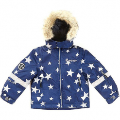 Kurtka narciarska "X-Stars" w kolorze granatowym. Kurtki i płaszcze dla chłopców marki bonprix. W wyprzedaży za 205.95 zł.