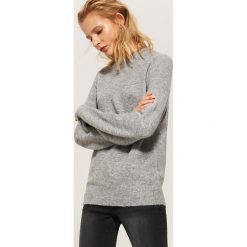 Gładki sweter - Jasny szar. Szare swetry damskie House. Za 89.99 zł.
