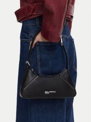 Karl Lagerfeld Jeans Torebka B3W30185 Czarny. Czarne torebki do ręki damskie Karl Lagerfeld Jeans, bez wzorów, z jeansu, bez dodatków. Za 529.99 zł.