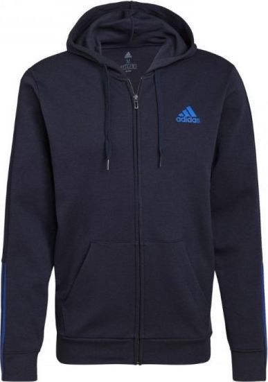 Adidas Bluza męska adidas Essentials Double granatowa H12249. Bluzy męskie Adidas, m, bez wzorów, bez kaptura. Za 211.66 zł.