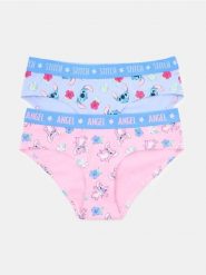 Majtki figi 2 pack Lilo & Stitch - wielobarwny. Figi damskie Sinsay, l, bez wzorów. Za 19.99 zł.