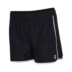 Szorty damskie Hummel Pulse Cima. Czarne szorty sportowe damskie Hummel, bez wzorów, sportowe. Za 168.00 zł.