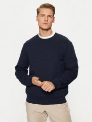 Lacoste Bluza SH3595 Granatowy Classic Fit. Niebieskie bluzy męskie Lacoste, m, bez wzorów, z bawełny, bez kaptura. Za 489.99 zł.