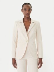 Rinascimento Marynarka CFC0128640003 Beżowy Regular Fit. Brązowe żakiety damskie Rinascimento, m, bez wzorów, z syntetyku. Za 699.99 zł.