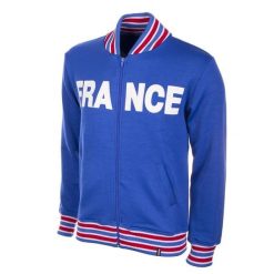 Koszulka retro piłkarska dla dorosłych - Francja 1960 - Niebieska. Niebieskie bluzy męskie COPA FOOTBALL, m, bez wzorów, bez kaptura. Za 381.80 zł.
