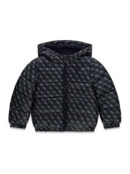 Guess Kurtka przejściowa N6YL03 W2661 Czarny Regular Fit. Czarne kurtki i płaszcze dla chłopców Guess, z aplikacjami, z syntetyku, bez kaptura. Za 344.99 zł.