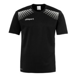 Koszulka Uhlsport Goal. Niebieskie koszulki sportowe męskie Uhlsport, xl, bez wzorów, z materiału, bez kołnierzyka, bez ramiączek, do piłki nożnej. Za 107.50 zł.