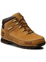 Timberland Trapery Euro Sprint A122I/TB0A122I2311 Brązowy. Brązowe śniegowce i trapery męskie Timberland, ze skóry, bez zapięcia. Za 579.99 zł.