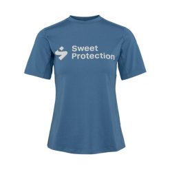 Damski jersey Sweet Protection Hunter. Niebieskie koszulki sportowe damskie SWEET PROTECTION, bez wzorów, z jersey, bez kołnierzyka, bez ramiączek, rowerowe. Za 272.50 zł.