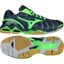 Mizuno Buty siatkarskie męskie Wave Tornado X granatowo-zielone r. 42.5 (V1GA161236). Buty sportowe męskie marki Mizuno. Za 479.00 zł.