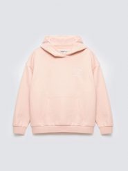 Bluza dziewczęca z kapturem różowa Alana 600. Czerwone bluzy dla dziewczynek Big Star, bez wzorów, z dzianiny, bez ramiączek, z kapturem. Za 139.99 zł.
