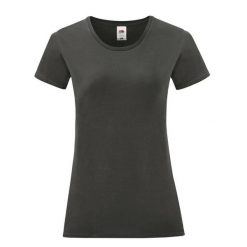 T-shirt Dla Dziewczynki Iconic 150. Zielone t-shirty i topy dla dziewczynek Fruit of the Loom, bez wzorów, z bawełny, bez ramiączek. Za 29.99 zł.