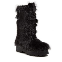 Kozaki Jenny Fairy. Czarne kozaki damskie Jenny Fairy, bez obcasa, na płaskiej podeszwie. Za 279.99 zł.