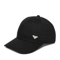 Czapka z daszkiem Roxy. Czarne czapki i kapelusze damskie Roxy, bez wzorów. Za 59.99 zł.