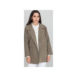 Płaszcz m590 oliwka. Zielone płaszcze damskie Figl. Za 239.00 zł.