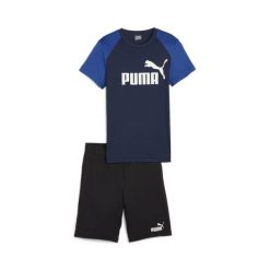 Szorty młodzieżowe z poliestru PUMA Club Navy Blue. Niebieskia krótkie spodenki sportowe męskie Puma, m, bez wzorów, z dresówki, na jogę i pilates. Za 290.00 zł.