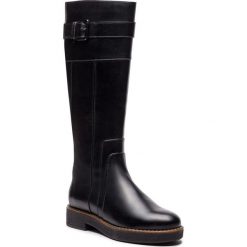 Oficerki GEOX - D Adrya G D849TG 00043 C9999 Black. Czarne kozaki damskie Geox, ze skóry ekologicznej. Za 1,079.00 zł.