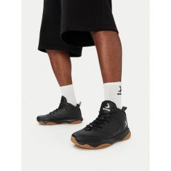 Buty do koszykówki SHAQ. Czarne buty sportowe męskie Shaq, bez zapięcia, do koszykówki. Za 249.99 zł.