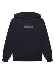 Napapijri Bluza B-New Box Logo NP0A8BA9 Granatowy Loose Fit. Niebieskie bluzy dla chłopców Napapijri, bez wzorów, z bawełny, bez ramiączek, bez kaptura. Za 299.99 zł.