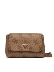 Guess Torebka Meridian II HWOS69 74200 Brązowy. Brązowe torebki do ręki damskie Guess, z aplikacjami, ze skóry, bez dodatków. Za 659.99 zł.