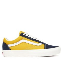 Tenisówki Vans. Niebieskie trampki męskie Vans, bez wzorów, bez zapięcia. Za 269.99 zł.