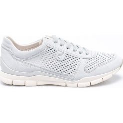Geox - Buty. Szare obuwie sportowe damskie Geox, z gumy. W wyprzedaży za 299.90 zł.