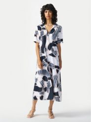 Joseph Ribkoff Sukienka letnia 242227 Kolorowy Relaxed Fit. Sukienki damskie Joseph Ribkoff, na lato, bez wzorów, z syntetyku, bez kołnierzyka, bez ramiączek. Za 929.99 zł.