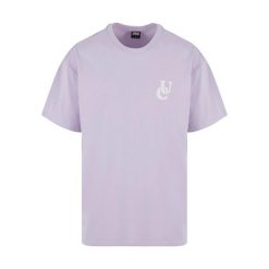 Męska Koszulka Wavy Logo Heavyweight Oversized T-shirt. Czerwone koszulki sportowe męskie Urban Classics, m, bez wzorów, sportowe, bez kołnierzyka. Za 85.99 zł.