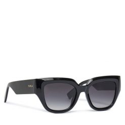 Okulary przeciwsłoneczne Furla. Czarne okulary przeciwsłoneczne damskie Furla. Za 399.99 zł.