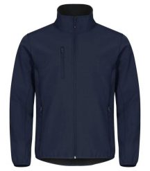 Clique Klasyczna Kurtka Softshell – 96% Poliester Z Recyklingu – Dark Navy. Niebieskie kurtki męskie CLIQUE, m, bez wzorów, z poliesteru, klasyczne, bez kaptura. Za 265.94 zł.