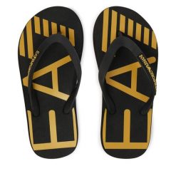 Japonki EA7 Emporio Armani. Czarne klapki męskie EA7 Emporio Armani. Za 229.99 zł.