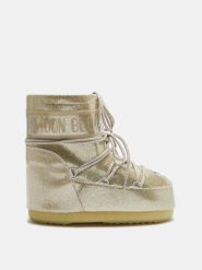Śniegowce damskie Moon Boot ICON LOW GLITTER. Szare śniegowce i trapery damskie Moon Boot. Za 1,033.99 zł.