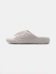 Klapki piankowe z falowaną fakturą - beżowy. Brązowe klapki męskie Sinsay. Za 39.99 zł.