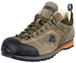 Męskie buty trekkingowe turystyczne. Brązowe trekkingi męskie GUGGEN MOUNTAIN, trekkingowe. Za 839.58 zł.