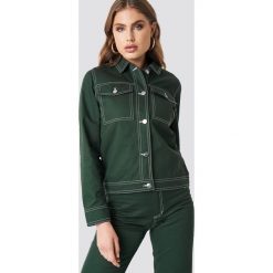 Moves x NA-KD Kurtka Fauna - Green. Zielone kurtki damskie Moves x NA-KD, z denimu. Za 323.95 zł.