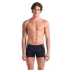 Szorty Kąpielowe Arena Monogram Swim Short. Czarne kąpielówki męskie Arena, m, bez wzorów, na fitness i siłownię. Za 142.99 zł.