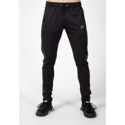 Spodnie fitness męskie Gorilla Wear Wenden Pants. Czarne spodnie sportowe męskie GORILLA WEAR, m, bez wzorów, na fitness i siłownię. Za 230.50 zł.